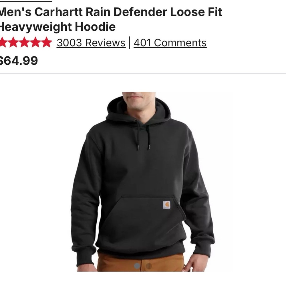 Carhartt Men's Hoodie lot